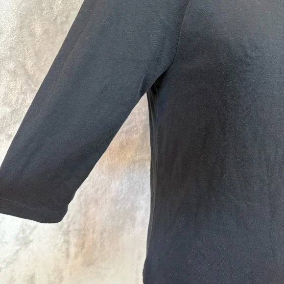 Elegant Coquette Girl Dressy Bow 3/4 Sleeve Sweater Top Wmn’s S - Picture 4 of 11